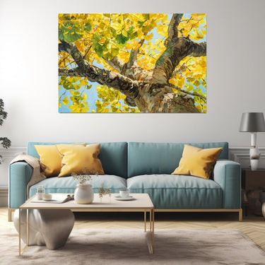 Ginkgo Biloba Painting